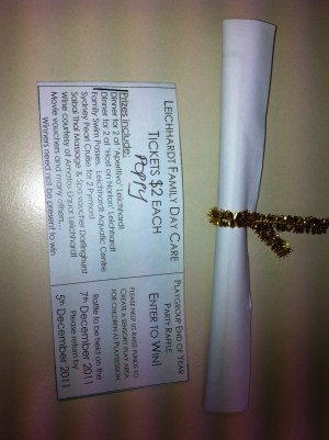 poppy first raffle tickets