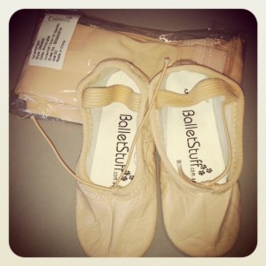 first ballet slippers