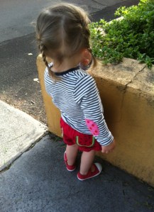 Taking time to stop and smell the flowers - I need to take a leaf out of Bubba's book!