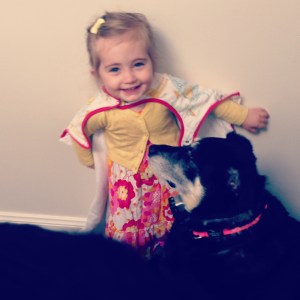 A lion & tiger - what more does a girl need?