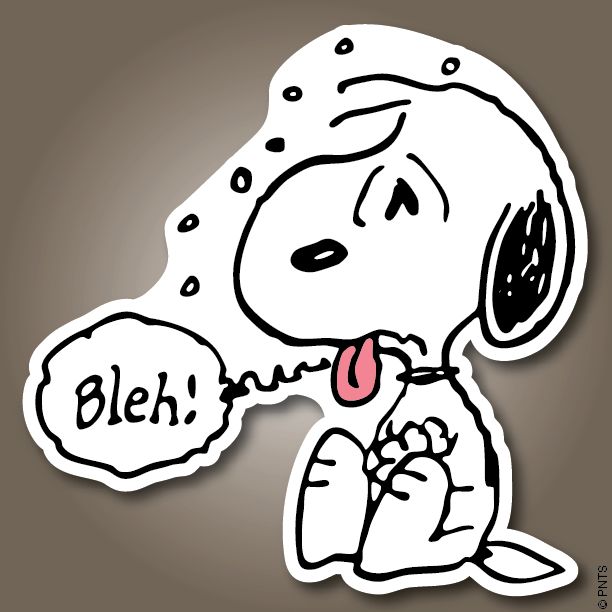 snoopy - bleh