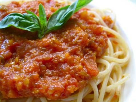 Tasty Tuesday {vegetarian bolognese}