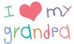 i love my grandpa