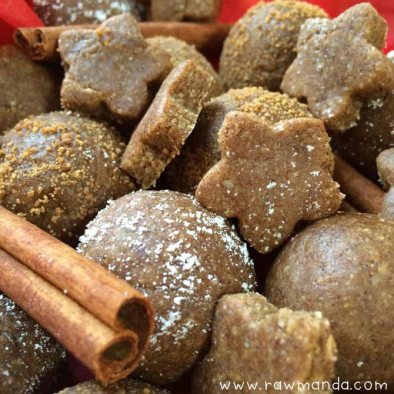 Tasty Tuesday {raw gingerbread cookies + balls}