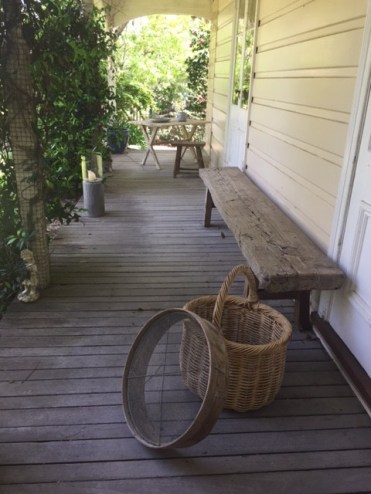 Somewhere with a deep verandah like this