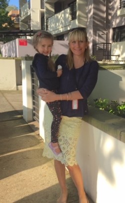 No, she's not too big actually